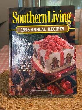 Vintage Southern Living 1996 Annual Recipes Hardcover Cookbook